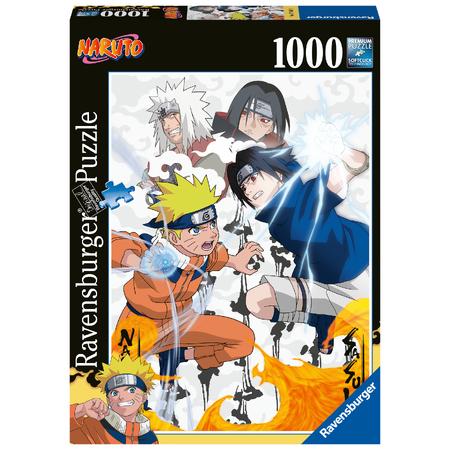 Ravensburger puzzel 1000 stukjes naruto vs sasuke