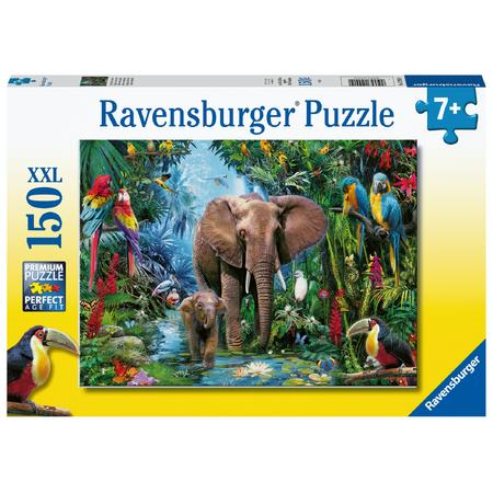 Ravensburger puzzel 150 stukjes olifanten in de jungle