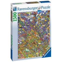 Ravensburger puzzel 1500 stukjes vele bonte vissen