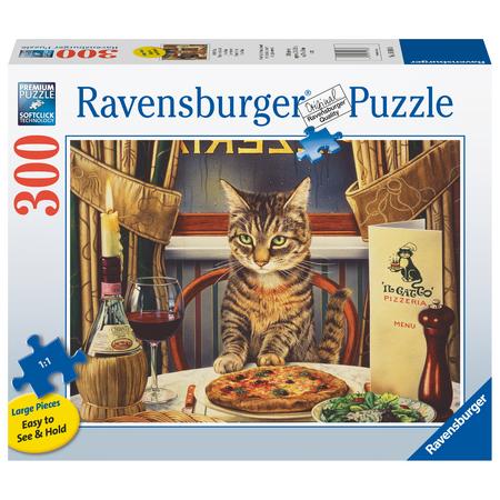 Ravensburger puzzel 300 stukjes dinner for one
