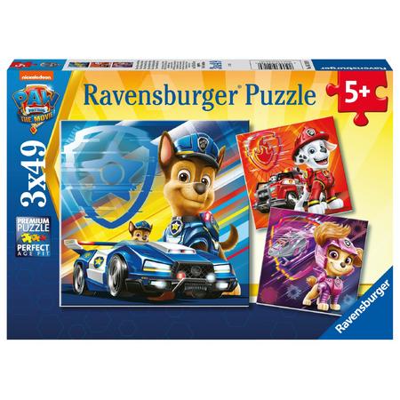 Ravensburger puzzel 3x49 stukjes Paw Patrol Chase,Marcus en Stella