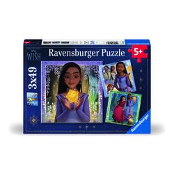 Ravensburger puzzel 3x49 stukjes disney wish