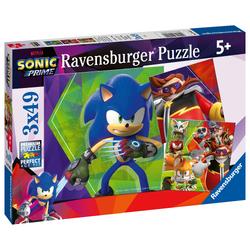 Ravensburger puzzel 3x49 stukjes sonic prime