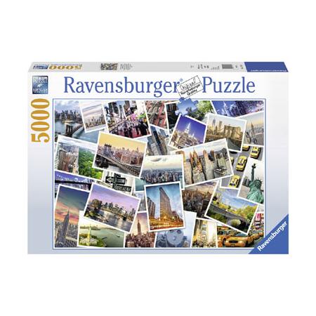 Ravensburger puzzel New York slaapt nooit - 5000 stukjes