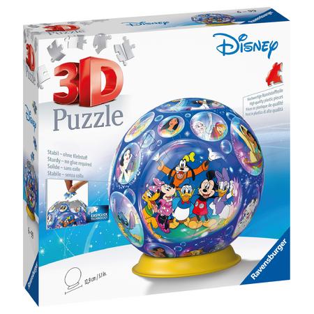 Ravensburger puzzelbal 72 stukjes Disney karakters