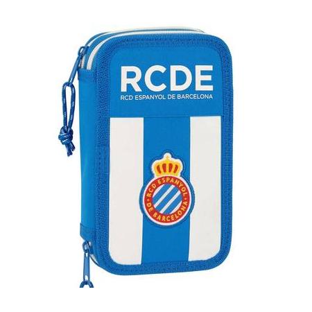 Rcd espagnol logo - gevuld etui - 28 stuks - blauw