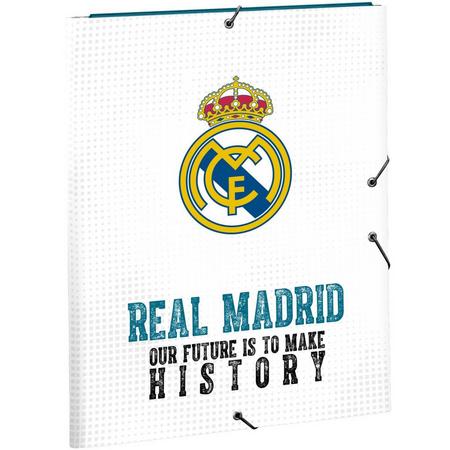 Real Madrid Luxe elastomap History - Karton - A4