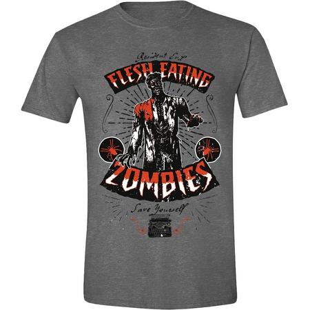 Resident Evil - Flesh Eating Zombies Men T-Shirt Grey