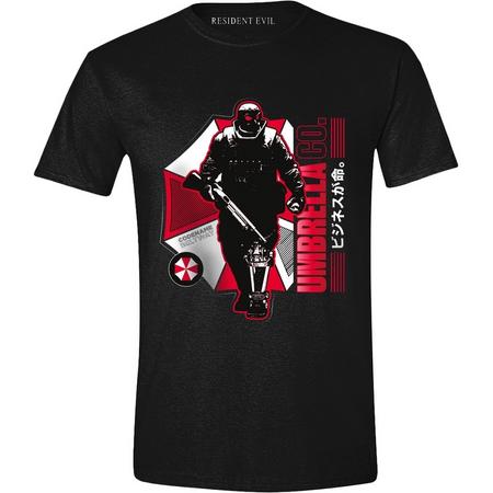 Resident Evil - Japanese Umbrella Men T-Shirt Black