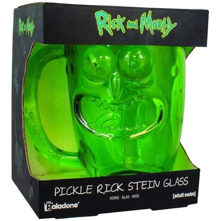 Rick and Morty - Pickle Rick Stein Glass