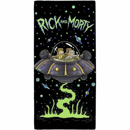 Rick and Morty Standlaken UFO Spaceship 70 x 140 cm - Katoen
