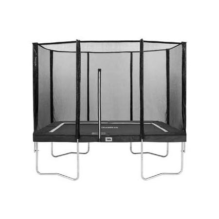 Salta Combo trampoline met veiligheidsnet rechthoekig - 213 x 305 cm - zwart