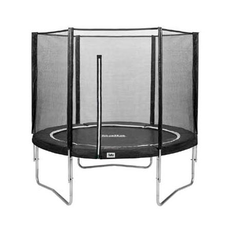 Salta Combo trampoline rond met veiligheidsnet - 183 cm - zwart