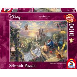 Schmidt puzzel Disney beauty and the beast falling in love 1000 stukjes