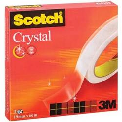 Scotch   Crystal ft 19 mm x 66 m, doos met 1 rolletje