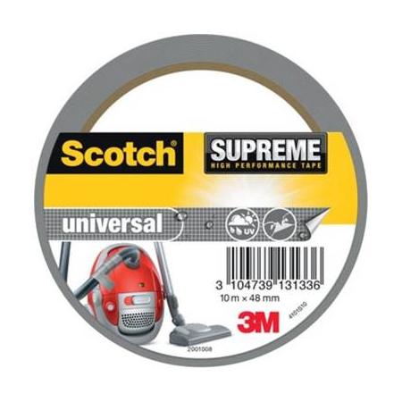 Scotch Supreme reparatietape Universal, ft 48 mm x 10 m, zilver