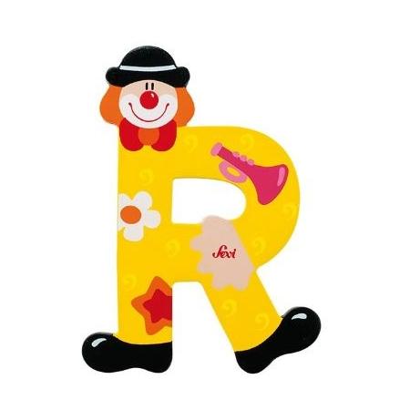 Sevi Letter R Clown 10 cm