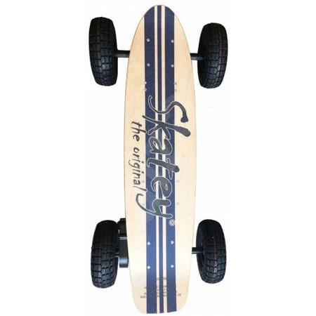 Skatey 900 Lithium Wood electrisch skateboard unisex 113 cm