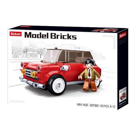 Sluban Model bricks Mini auto