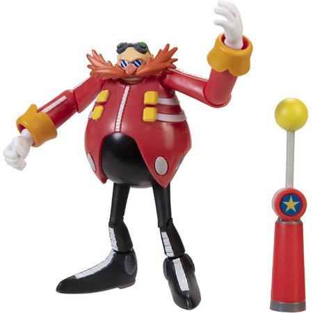 Sonic Articulated Figure - Dr. Eggman with Checkpoint