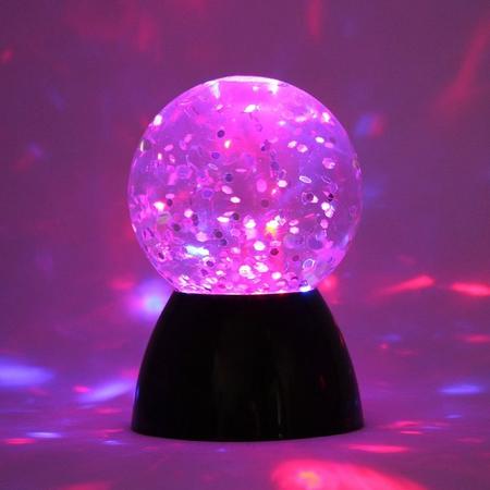 Sonsorische Glitter Waterbal Lamp