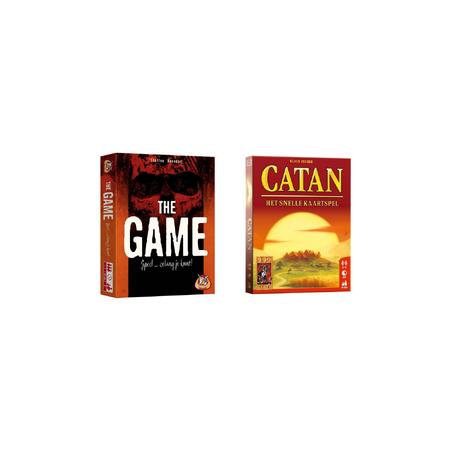 Spellenbundel - Kaartspel - 2 Stuks - The Game & Catan: Het Snelle Kaartspel