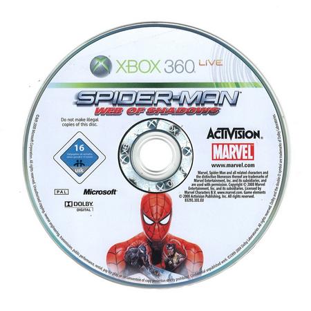 Spiderman Web of Shadows (losse disc)