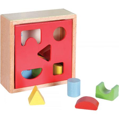 SpielMaus houten kistje 15 stenen