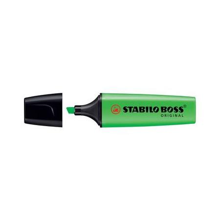 Stabilo Boss Original - Markeerstiften - 10 Stuks - Groen