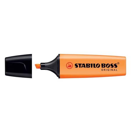 Stabilo Boss Original - Markeerstiften - 10 Stuks - Oranje