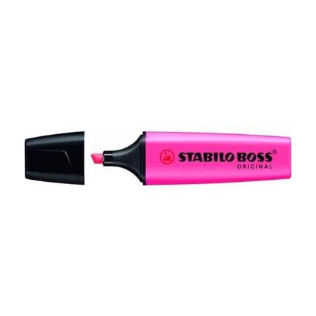 Stabilo Boss Original - Markeerstiften - 10 Stuks - Roze