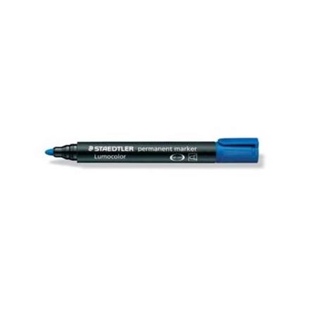 Staedtler permanente marker blauw, schrijfbreedte 2 mm, ronde punt