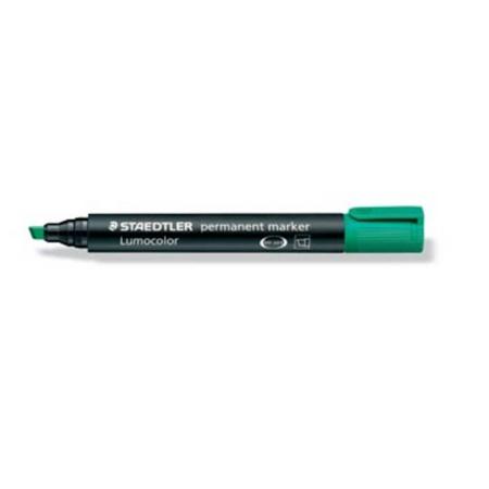 Staedtler permanente marker groen, schrijfbreedte 2 - 5 mm, schuine punt