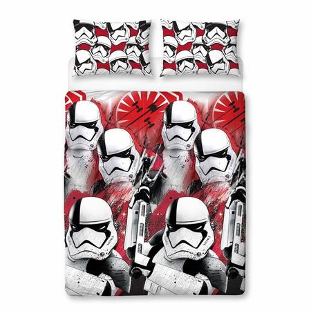 Star Wars Dekbedovertrek Trooper tweepersoons 200 x 200 cm - 48 x 74 cm - Polyester
