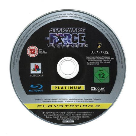 Star Wars The Force Unleashed (platinum) (losse disc)