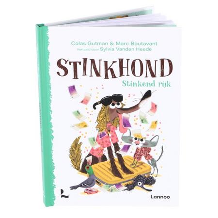 Stinkhond stinkend rijk - kinderboek