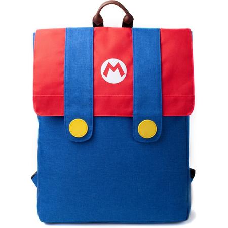 Super Mario - Mario Denim Suit Flap Backpack