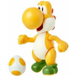 Super Mario Action Figure - Yellow Yoshi with Egg