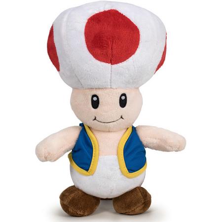 Super Mario Pluche - Toad (27cm)
