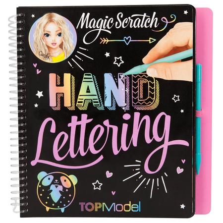TOPModel Hand Lettering Magic Scratch boek
