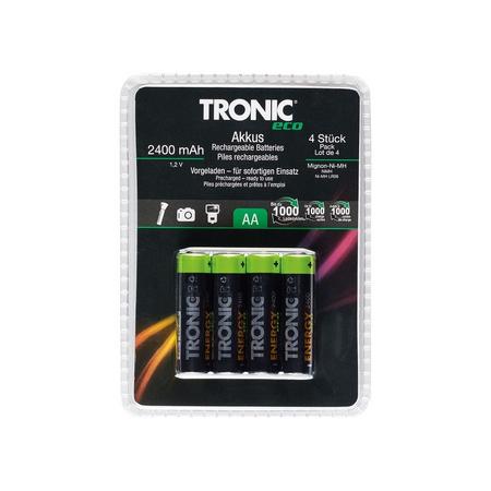 TRONIC Oplaadbare batterijen AA