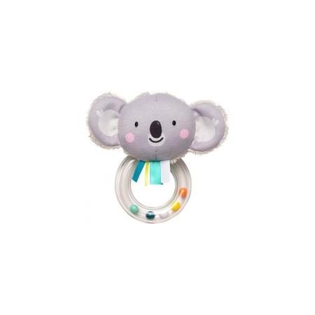 Taf Toys rammelaar Kimmy Koala junior 13,5 cm grijs