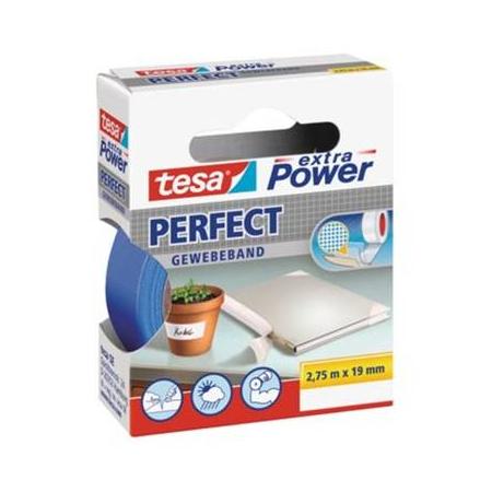 Tesa extra Power Perfect, ft 19 mm x 2,75 m, blauw