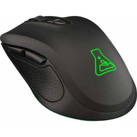 The G-Lab Kult Neon Illuminated Wireless Gaming Mouse - 2400 DPI