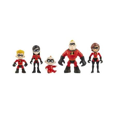 The Incredibles 2 Precool figuren familie - 7,5 cm