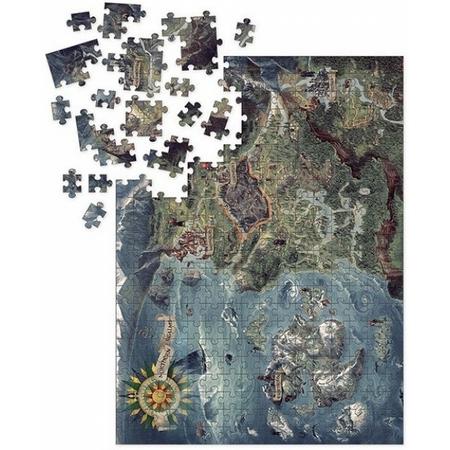 The Witcher 3 Wild Hunt - Witcher World Map Puzzle