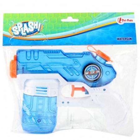 Toi-Toys waterpistool Splash junior 19 cm blauw
