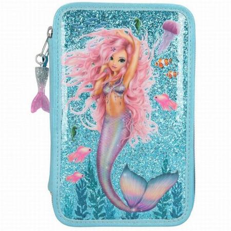 Topmodel Fantasy Model 3-vaks Etui Gevuld Mermaid