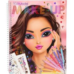 Topmodel Make-Up Colouring Book