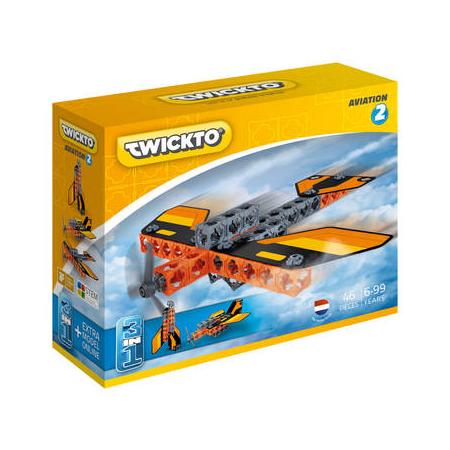 Twickto Aviation 2 bouwpakket 46-delig